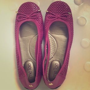 Women’s Me Too Pink Ballet Flats Size 9m